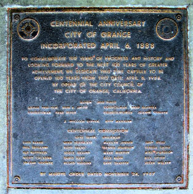 Centenial Commission Plaque