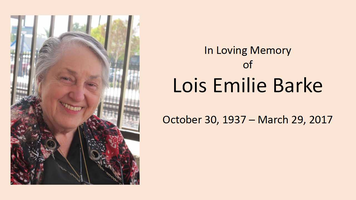 In Memory of Lois Barke